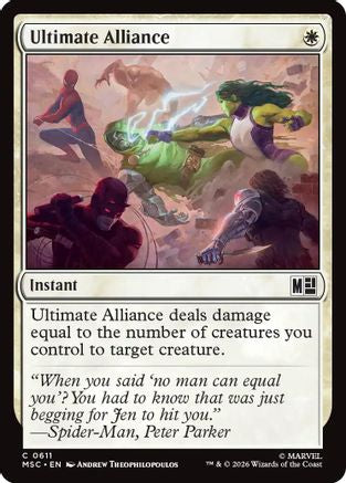 Ultimate Alliance [MSC 611]