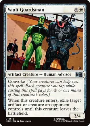 Vault Guardsman [MSC 612]  Foil
