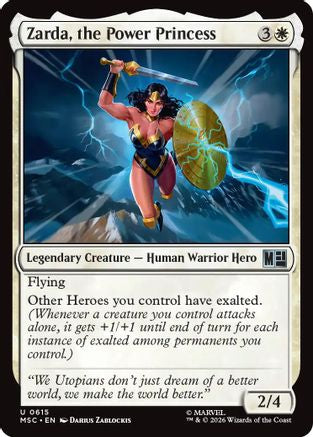 Zarda, the Power Princess [MSC 615]  Foil