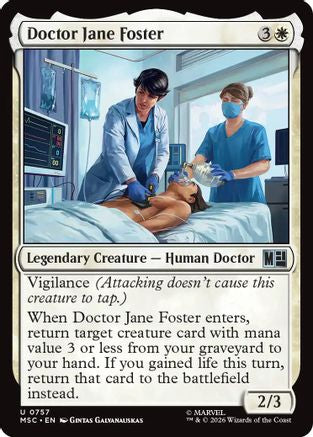 Doctor Jane Foster [MSC 757]  Foil