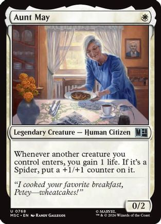 Aunt May [MSC 768]  Foil