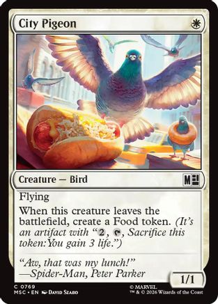 City Pigeon [MSC 769]
