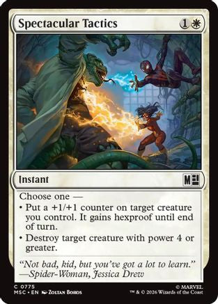 Spectacular Tactics [MSC 775]