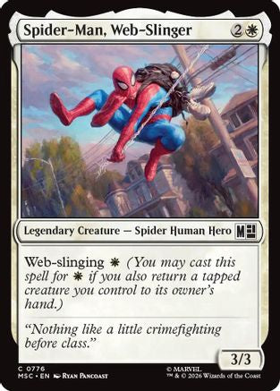 Spider-Man, Web-Slinger [MSC 776]  Foil