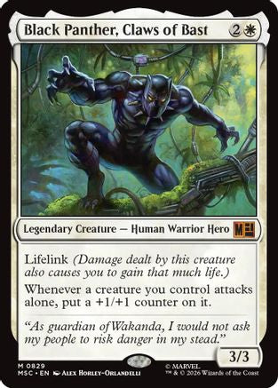 Black Panther, Claws of Bast [MSC 829]