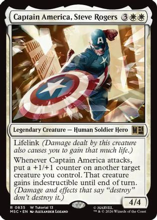 Captain America, Steve Rogers [MSC 835]