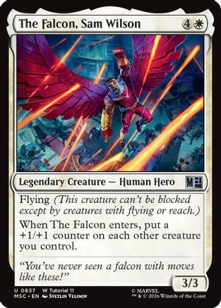 The Falcon, Sam Wilson [MSC 837]