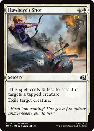 Hawkeye's Shot [MSC 839]