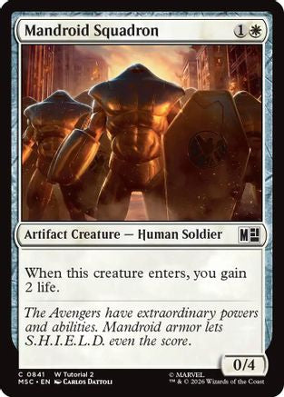 Mandroid Squadron [MSC 841]