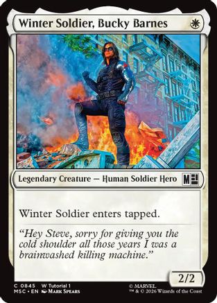 Winter Soldier, Bucky Barnes [MSC 845]