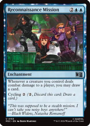 Reconnaissance Mission [MSC 153]