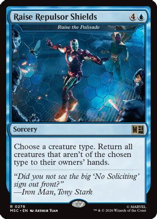 Raise Repulsor Shields [MSC 278]