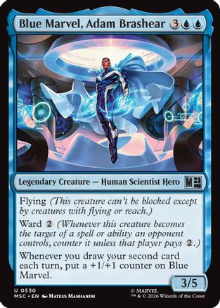 Blue Marvel, Adam Brashear [MSC 530]