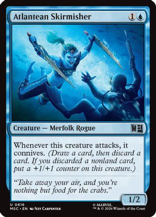 Atlantean Skirmisher [MSC 616]  Foil
