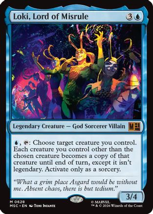 Loki, Lord of Misrule [MSC 628]  Foil
