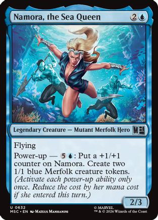 Namora, the Sea Queen [MSC 632]  Foil