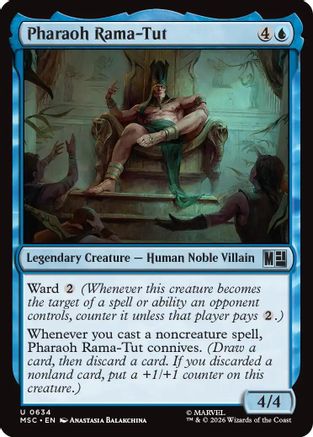 Pharaoh Rama-Tut [MSC 634]