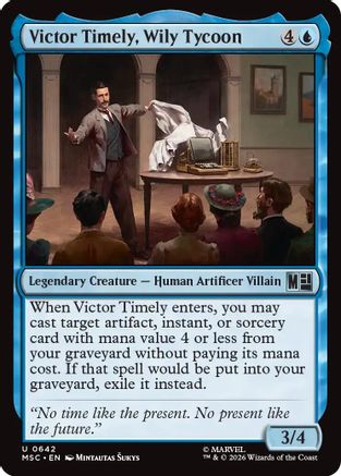 Victor Timely, Wily Tycoon [MSC 642]  Foil