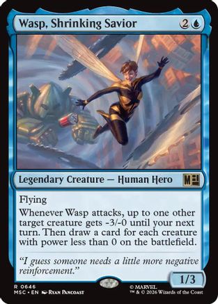Wasp, Shrinking Savior [MSC 646]