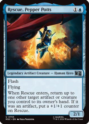 Rescue, Pepper Potts [MSC 755]  Foil