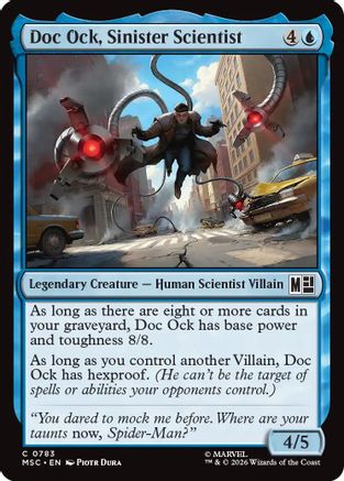 Doc Ock, Sinister Scientist [MSC 783]  Foil