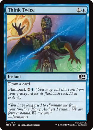Think Twice [MSC 787]  Foil