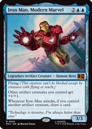 Iron Man, Modern Marvel [MSC 830]