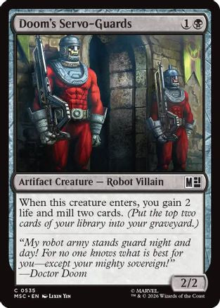 Doom's Servo-Guards [MSC 535]