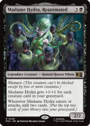 Madame Hydra, Reanimated [MSC 538]