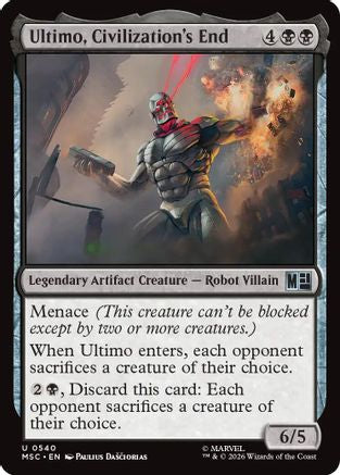 Ultimo, Civilization's End [MSC 540]  Foil