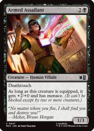 Armed Assailant [MSC 647]  Foil