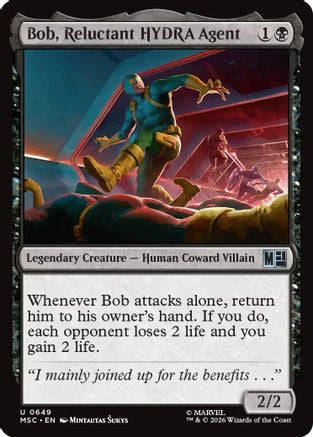 Bob, Reluctant HYDRA Agent [MSC 649]  Foil