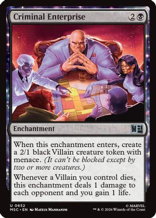 Criminal Enterprise [MSC 652]  Foil