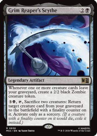 Grim Reaper's Scythe [MSC 658]  Foil