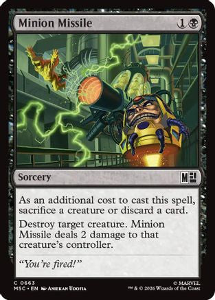 Minion Missile [MSC 663]  Foil
