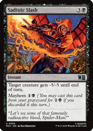 Sadistic Slash [MSC 666]