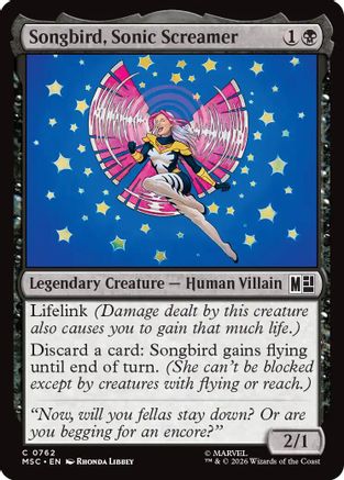 Songbird, Sonic Screamer [MSC 762]  Foil