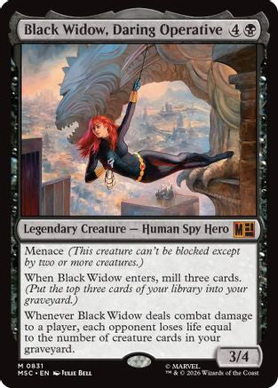 Black Widow, Daring Operative [MSC 831]