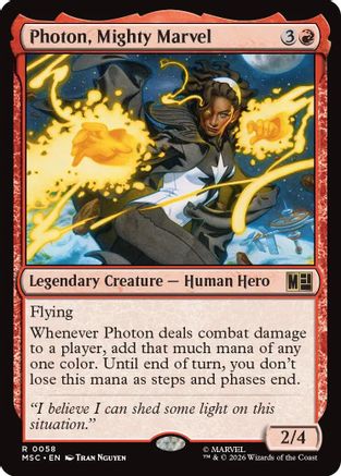 Photon, Mighty Marvel [MSC 058]  Foil