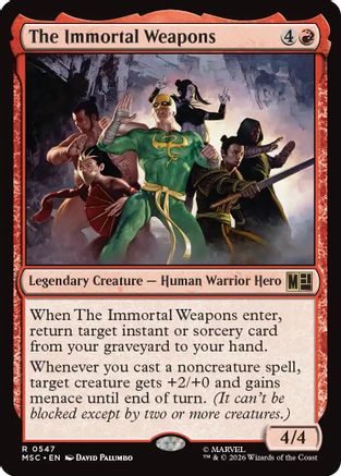 The Immortal Weapons [MSC 547]  Foil