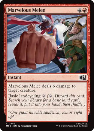 Marvelous Melee [MSC 549]  Foil