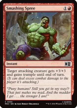 Smashing Spree [MSC 555]  Foil