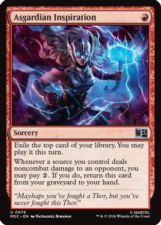 Asgardian Inspiration [MSC 678]  Foil