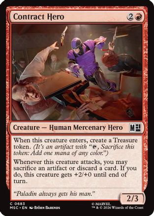 Contract Hero [MSC 683]  Foil