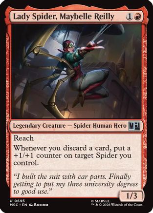 Lady Spider, Maybelle Reilly [MSC 695]  Foil