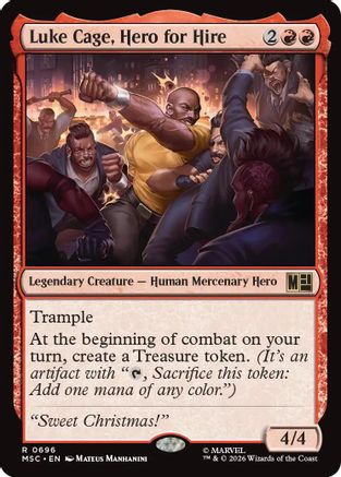 Luke Cage, Hero for Hire [MSC 696]  Foil