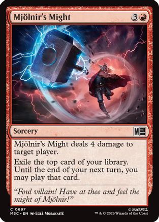 Mjollnir's Might [MSC 697]