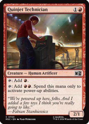 Quinjet Technician [MSC 703]  Foil