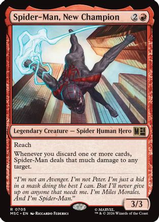 Spider-Man, New Champion [MSC 705]
