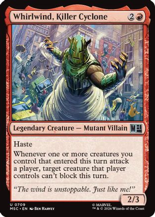 Whirlwind, Killer Cyclone [MSC 709]